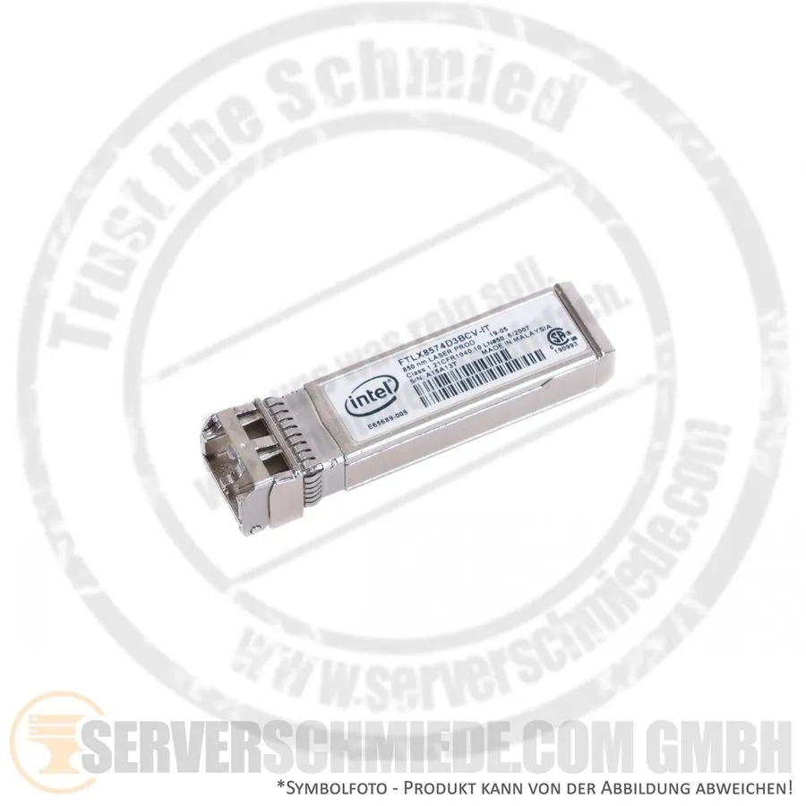 Трансивер DELL DPN: 0XYD50 Intel FTLX8574D3BCV-IT 10G SFP+SR 850nm LC SFP
