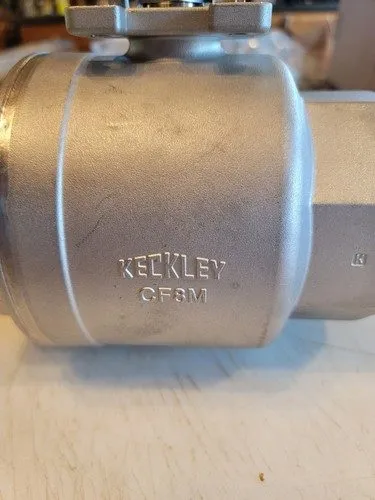 Клапан Keckley Bvs2thfssrgsl-300 3" Npt Stainless Steel Ball Valve Inline — фото лота 2