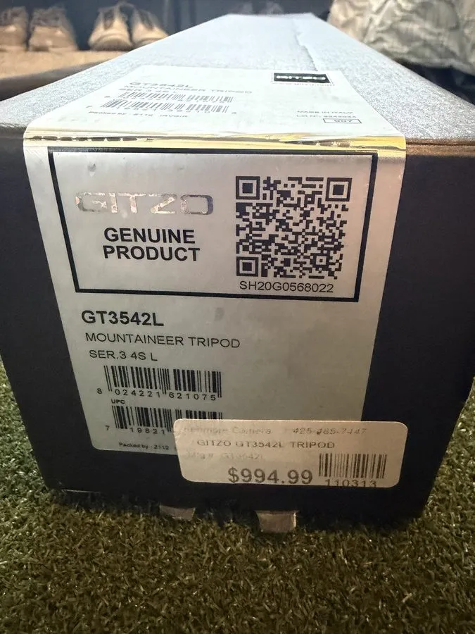 Оборудование видеонаблюдения Gitzo GT3542L Series 3 Mountaineer 4-Section Carbon