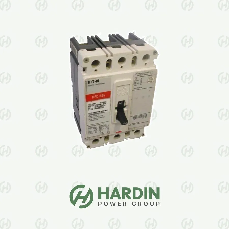 Автоматический выключатель EATON HFD3225 225A 3-POLE CIRCUIT BREAKER, 65KA@480V  — фото лота 1