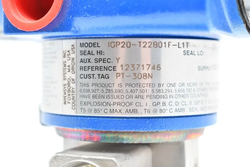 Датчик давления Foxboro Pressure Transmitter IGP20-T22B01F-L1T