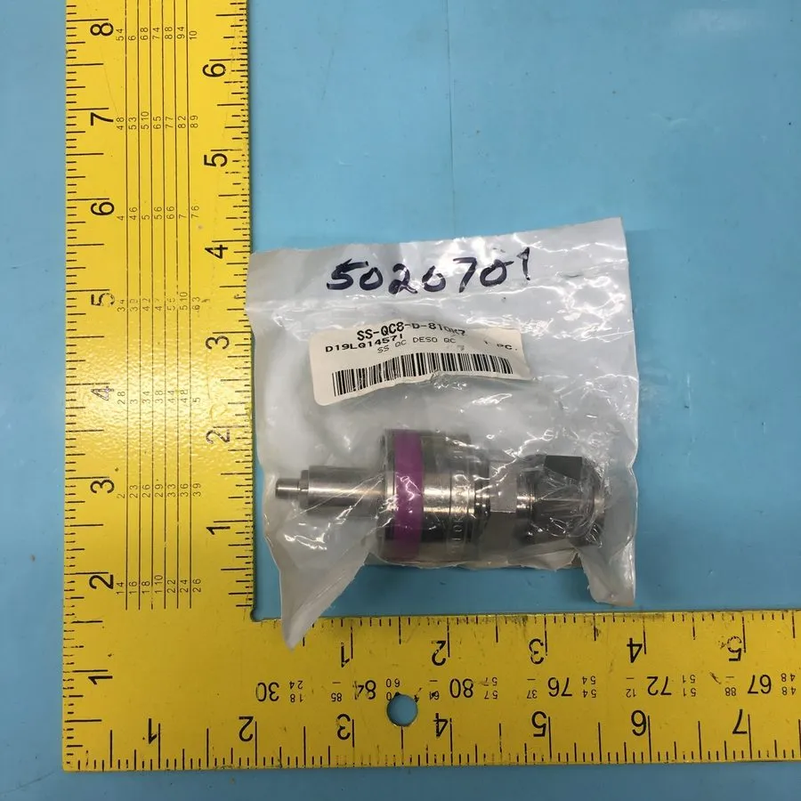 Клапан Swagelok SS-QC8-D-810K7 Stainless Quick Connect Stem Valve 1/2 in. Tube P