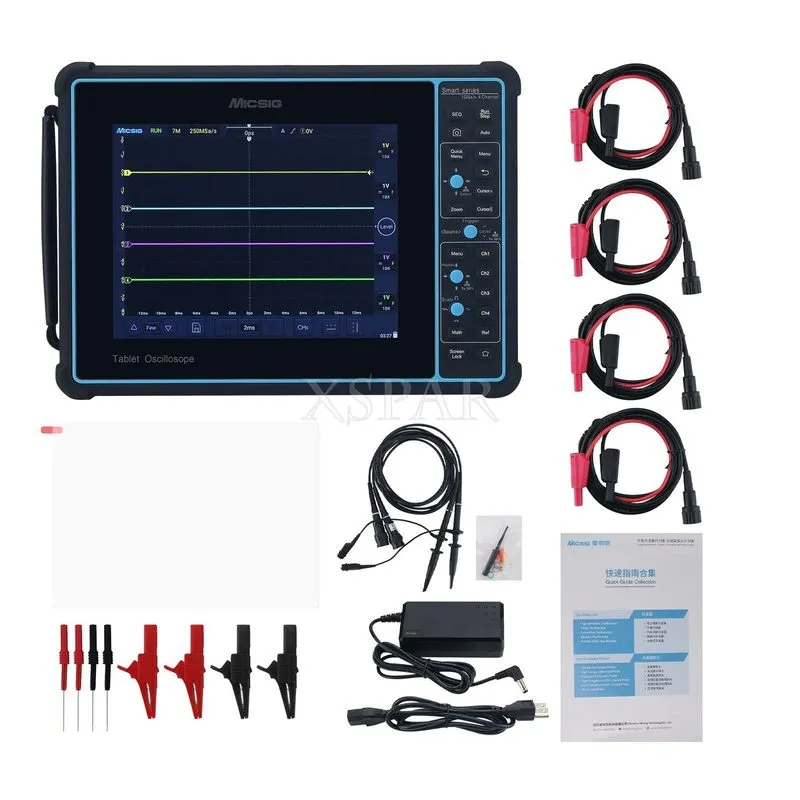 Осциллограф Micsig SATO1004 100MHz 1GSa/s Automotive Oscilloscope 4CH Tablet Osc — фото лота 3