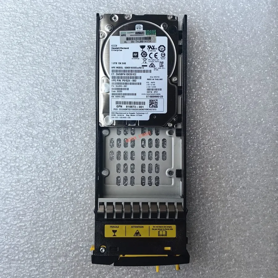 Жёсткий диск HPE K2P94B/P03799-001 1.8TB 10K RPM 12Gb SAS 2.5" HS HDD