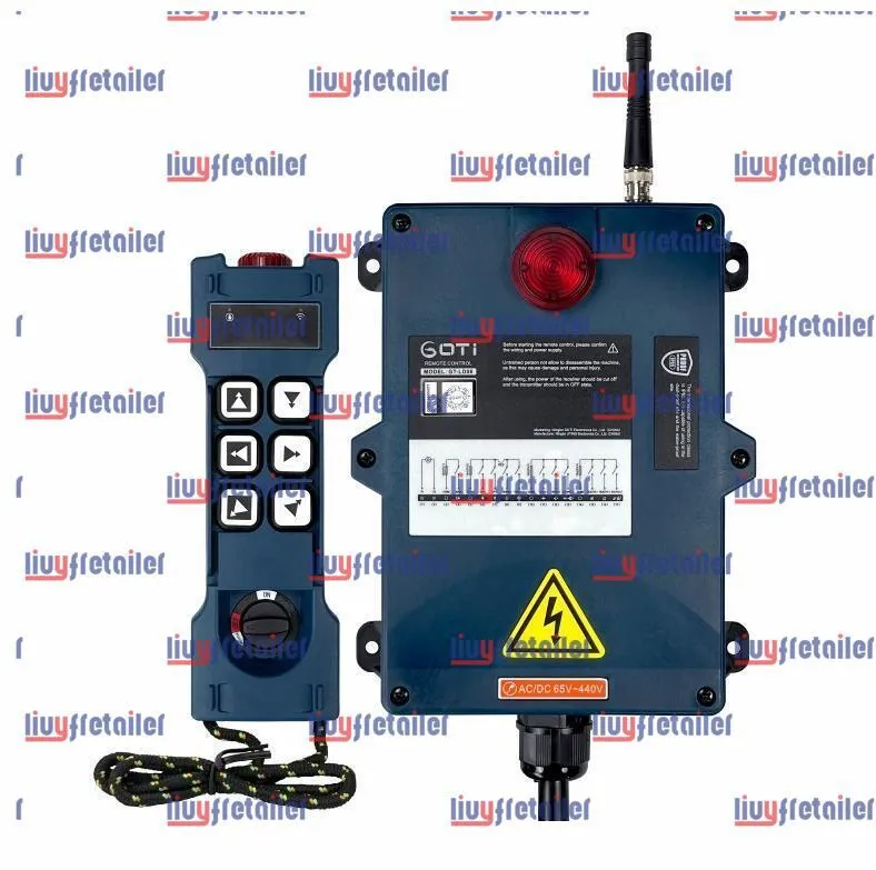 Таль Industrial Remote Control F24-6D GT-LD06 Hoist Crane Lift Button Switch Tru