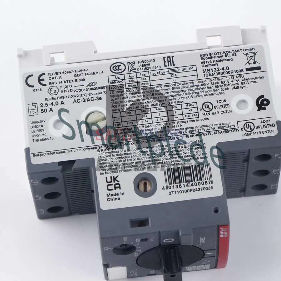 Автоматический выключатель ABB 1SAM350000R1008 MS132-4.0 Motor Protection Circui