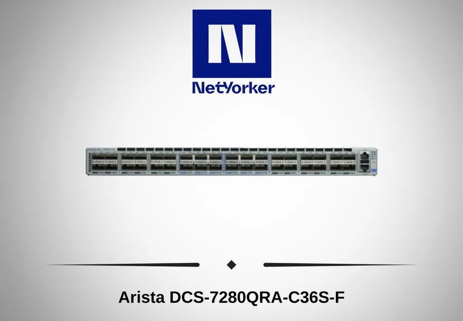 Коммутатор Arista DCS-7280QRA-C36S-F 36 Port 36x40G 12x100GbE QSFP Switch Router