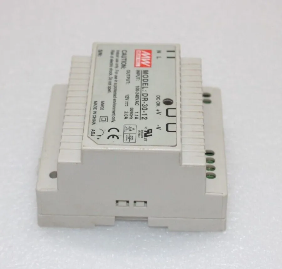 Блок питания 2.5A Industrial DIN Rail Power Supply,DR-30-12 30W Single Output 12