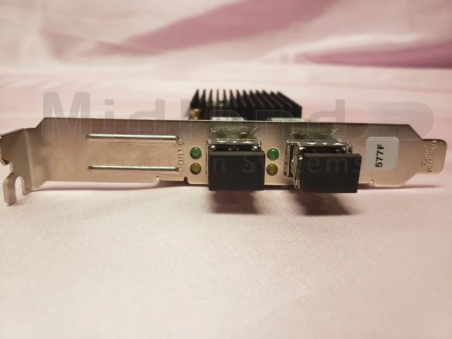 Трансивер IBM 00E9266 16Gb 2-Port PCIe2 (x8) SR SFP+ FC Adapter (Full Height bra — фото лота 1