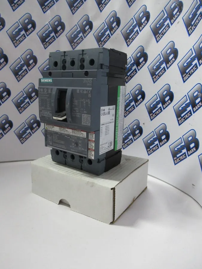 Автоматический выключатель Siemens 3VA5215-5EC31-0AA0 150 Amp 600 VAC 3 Pole Cir — фото лота 2