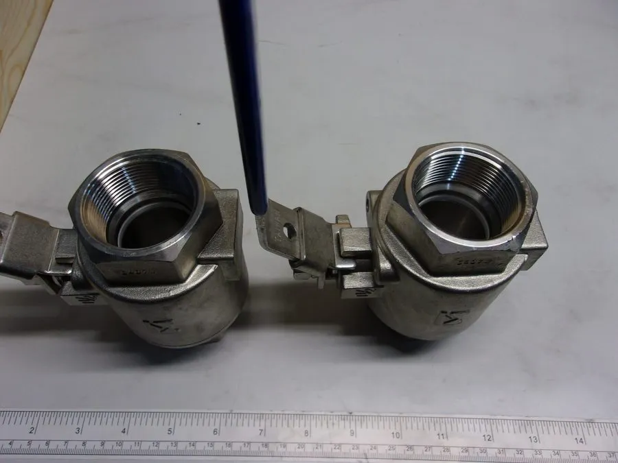 Клапан Ohio Valve Company 266FT 2" Stainless Steel Ball Valve 1500WOG Locking