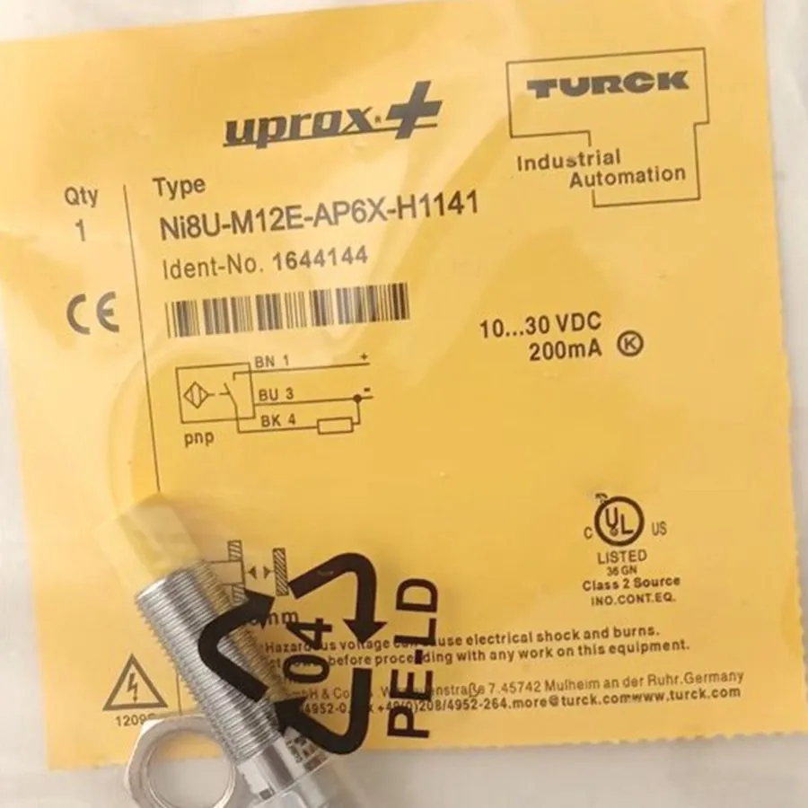 Датчик приближения TURCK Proximity Sensor Ni8U-M12E-AP6X-H1141 1644144