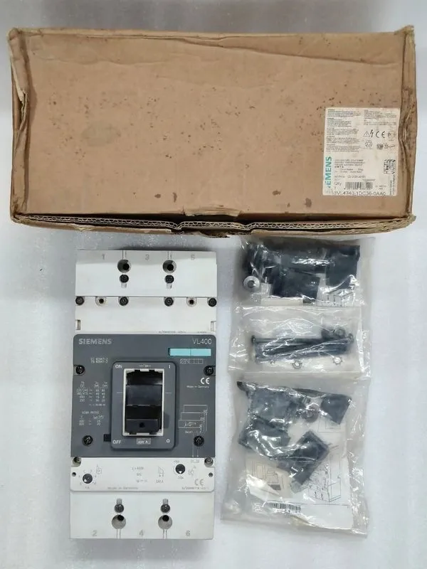 Автоматический выключатель Siemens 3VL4740-1DC36-0AA0 Fixed Molded Case Circuit  — фото лота 1