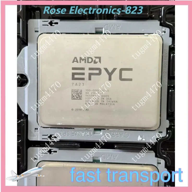 Сервер AMD EPYC 7A23 CPU 48 Cores 96 Threads 2.65GHz SP3 192MB Server Processors