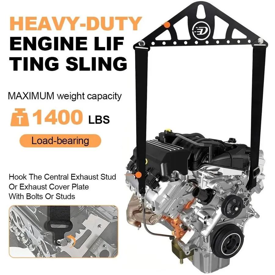 Складское оборудование Heavy-Duty Engine Lifting Sling, 2-Point Or 4-Point Adjus