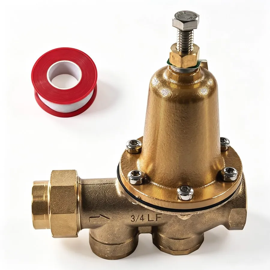 Клапан LF25AUB-Z3 1" Water Pressure Reducing Valve Pressure Regulator 25-75 PSI