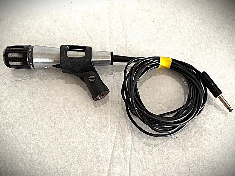 Микрофон Vintage 1980s Shure 5155AC Unidyne B Dynamic Microphone, excellent orde