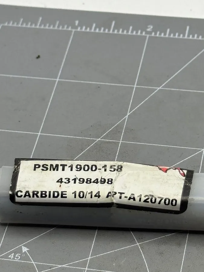 Режущий инструмент APT Carbide 10/14 End Mill PSMT1900-158 MPN 43198498 Industri
