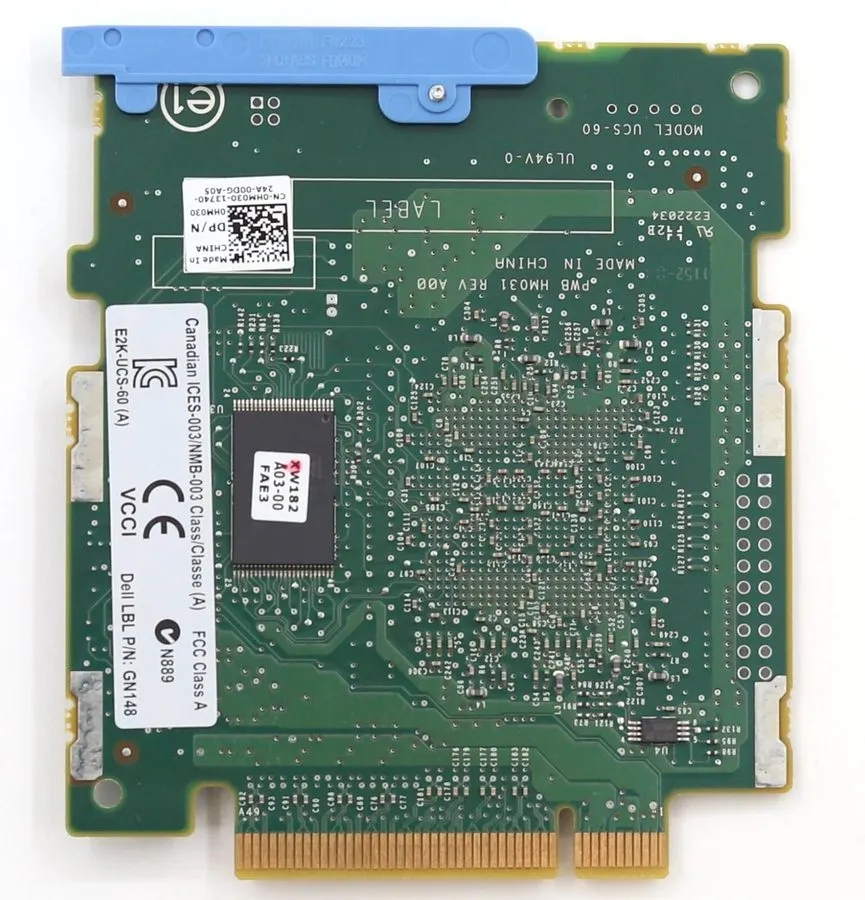 Контроллер Dell PERC PowerEdge 6/Ir N889 SAS Raid Controller Module Card 0HM030  — фото лота 1