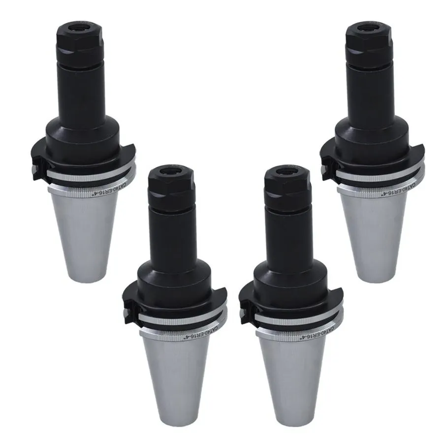 Режущий инструмент CAT40-ER16 4-Piece 100mm Collet Chuck Set High-Accuracy Machi