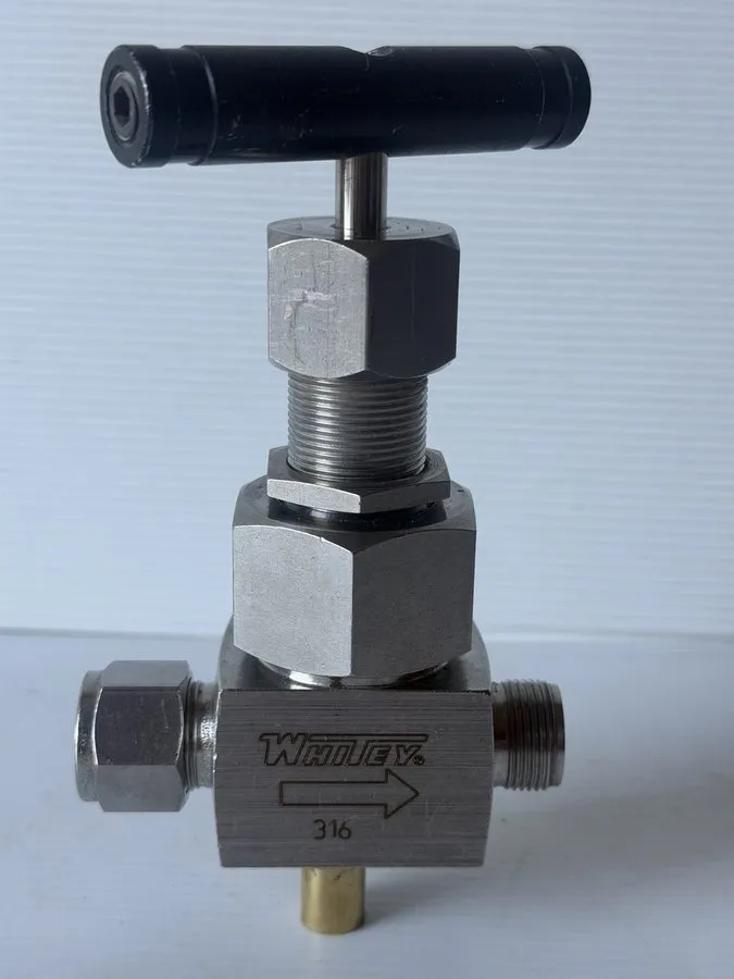 Клапан Whitey Swagelok SS-8VS8 Tube End Bonnet Needle Valve 5000 PSI WOG 1/2"