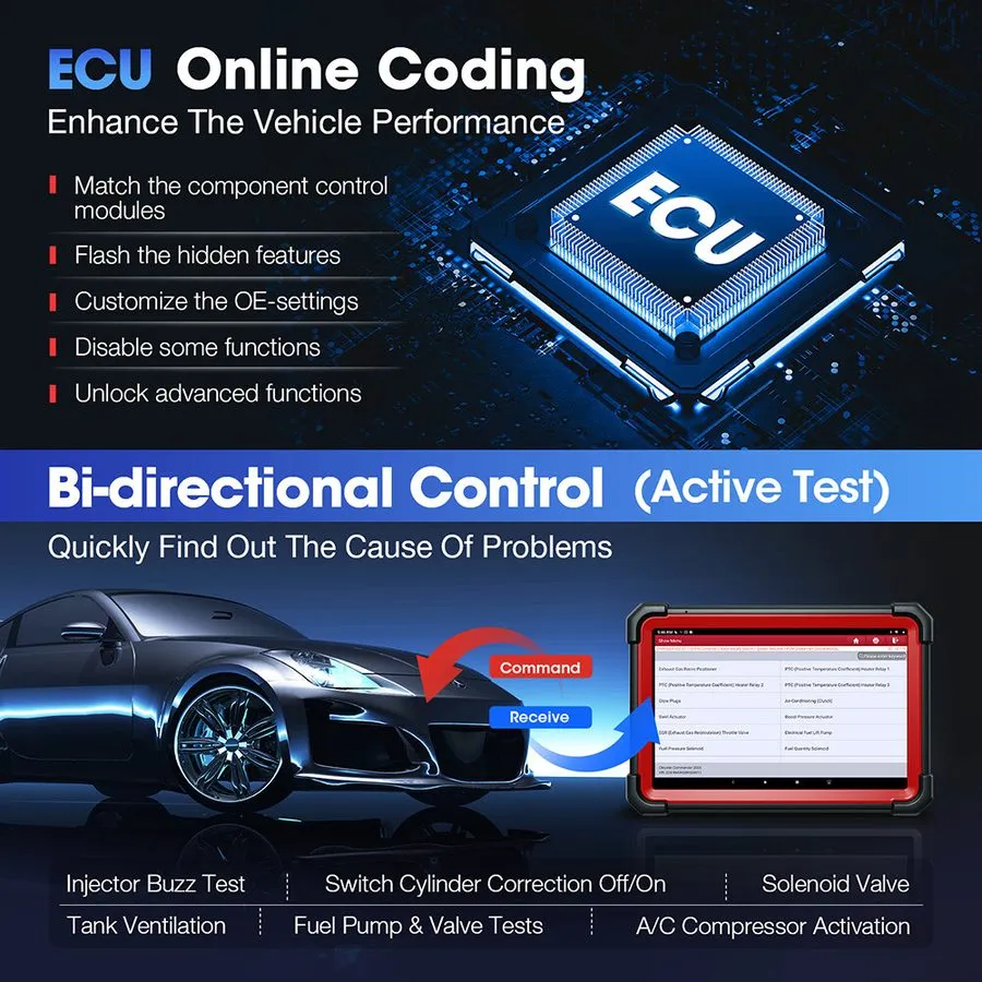 Диагностический сканер LAUNCH X431 PRO3S V+ 5.0 ELITE PRO5 Car Diagnostic Tool J — фото лота 2