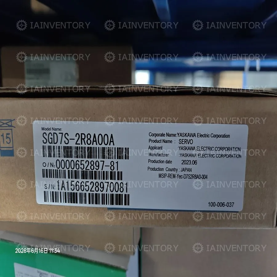 Сервопривод REAL SGD7S-2R8A00A Yaskawa 1PC