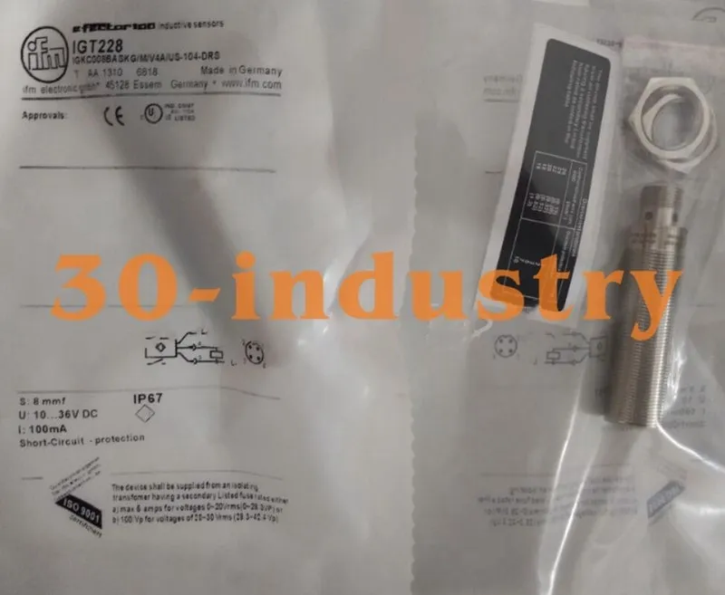 Датчик приближения для IFM IGT228 Proximity Switch Sensor