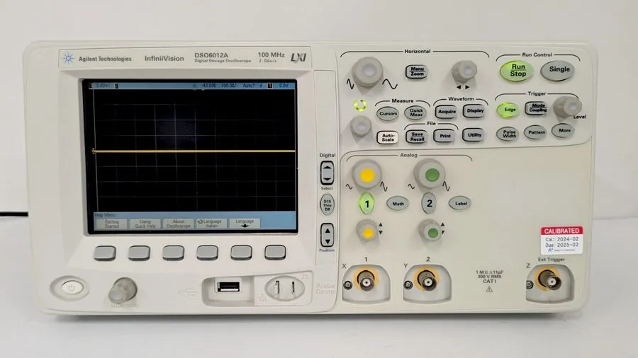Осциллограф Keysight DSO6012A dual-channel 100M digital oscilloscope