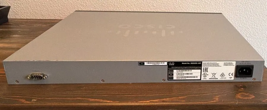 Трансивер Cisco Small Business SG500X-48P 48-Port Gigabit PoE L3 Managed 10Gb SF — фото лота 2