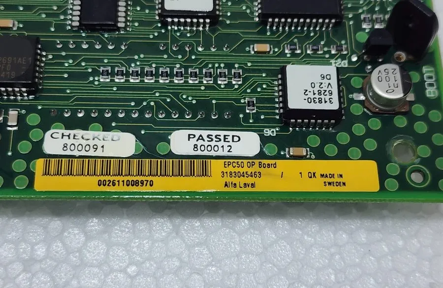 Плата Alfa Laval EPC 50 OP 3183045463 EPC50 circuit board