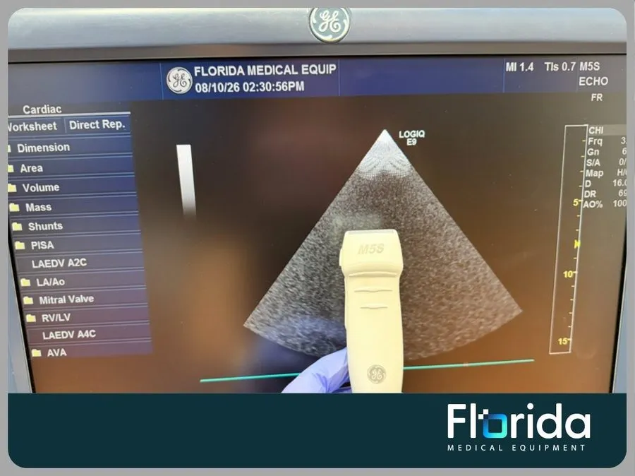 УЗИ-датчик 2022 GE M5S-D CARDIAC ULTRASOUND TRANSDUCER PROBE REF: GE-R3MIX — фото лота 1