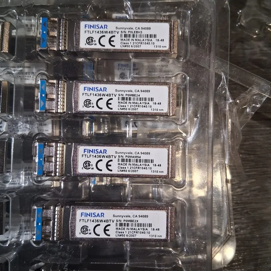Трансивер Finisar FTLF1436W4BTV 25GB Ethernet 1310nm SFP+ Transceiver LW Modules