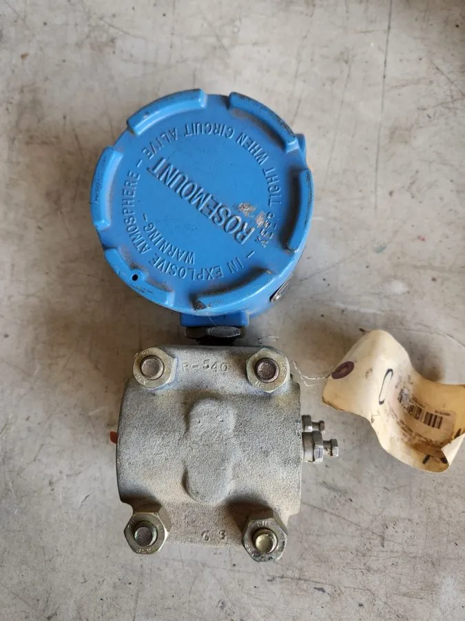 Датчик давления Fisher Rosemount 1151DR2F12B1 Pressure Transmitter 6000psi 4-20m