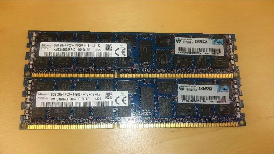 Модуль памяти Cisco SK Hynix 8GB PC3-14900R DDR3-1866 ECC RAM HMT31GR7EFR4C-RD