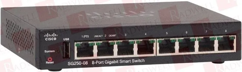 Коммутатор CISCO SG250-08