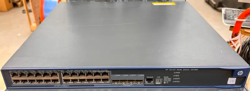 Коммутатор HP A5120-24G-PoE+ EI JG236A 24-Port Gigabit PoE Switch