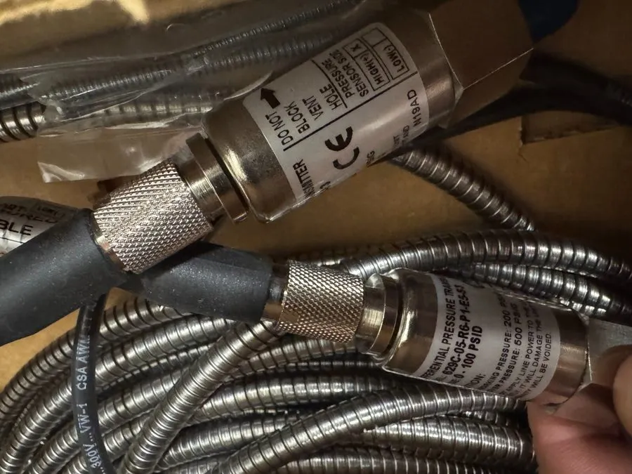 Датчик давления Dwyer 629C-05-R6-P1-E5-S3 Wet Differential Pressure Transmitter  — фото лота 2