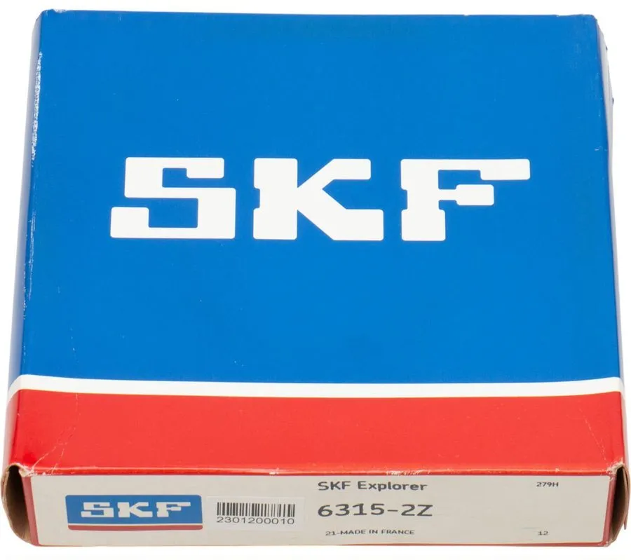 Подшипник SKF 6315-2Z Deep Groove Ball Bearing, 6315 2Z, 7316577297907, 75x160x3