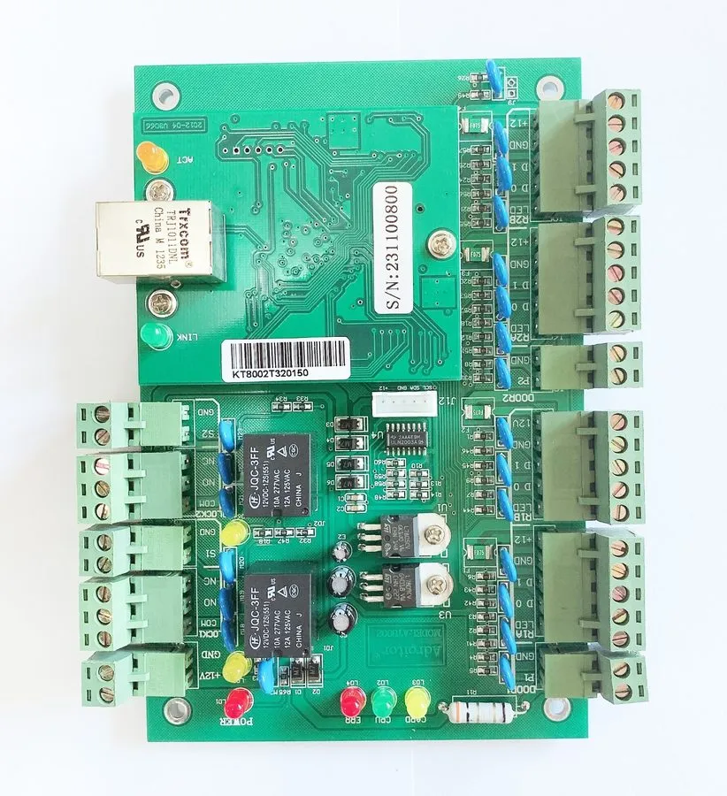 Плата WG Adroitor-8002 2 Door 4 er TCP/IP Professional Board Panel Access Contro