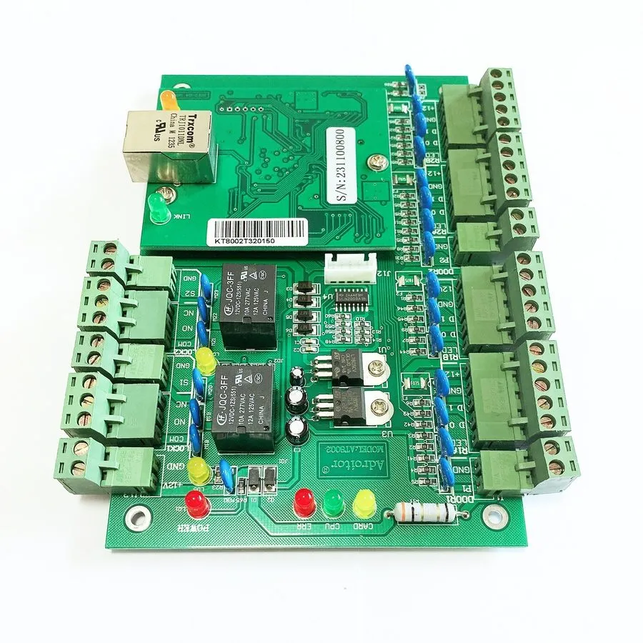 Плата WG Adroitor-8002 2 Door 4 er TCP/IP Professional Board Panel Access Contro — фото лота 2