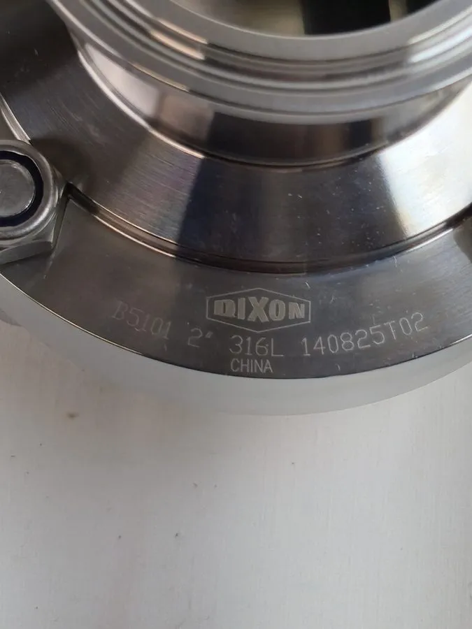Трубопроводная арматура Dixon B5101 4” Butterfly Valve316L 140825T02 With Handle — фото лота 2
