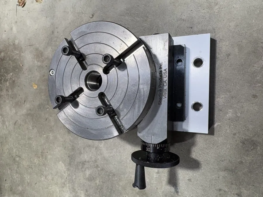 Поворотный стол Immaculate 4” Sherline Precision 3700 Manual Rotary Table P004-5 — фото лота 1