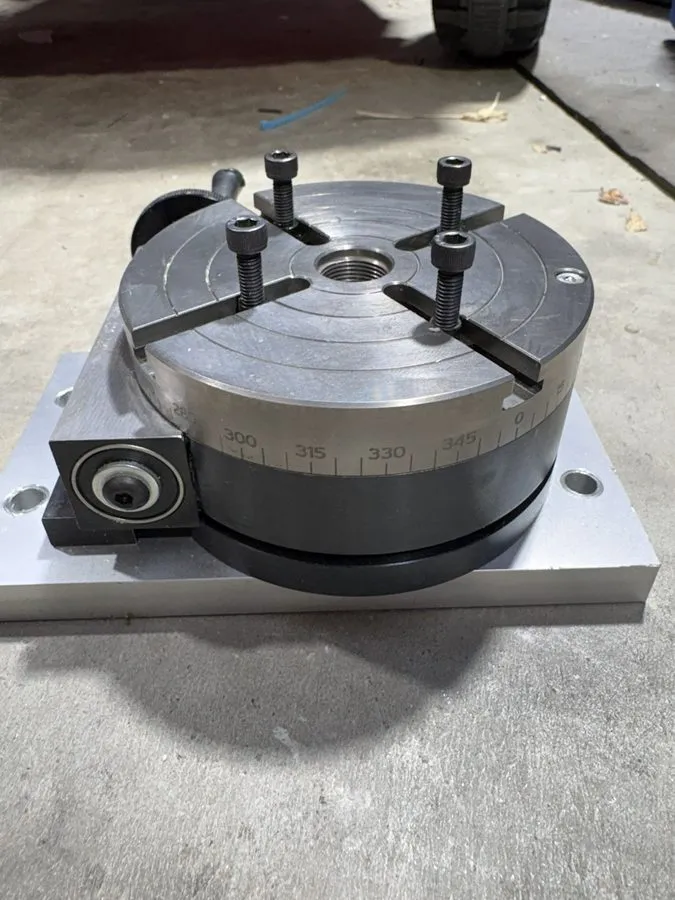 Поворотный стол Immaculate 4” Sherline Precision 3700 Manual Rotary Table P004-5 — фото лота 2