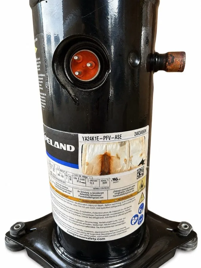 Компрессор Copeland YA24K1E-PFV-ASE Scroll Compressor HVAC — фото лота 1