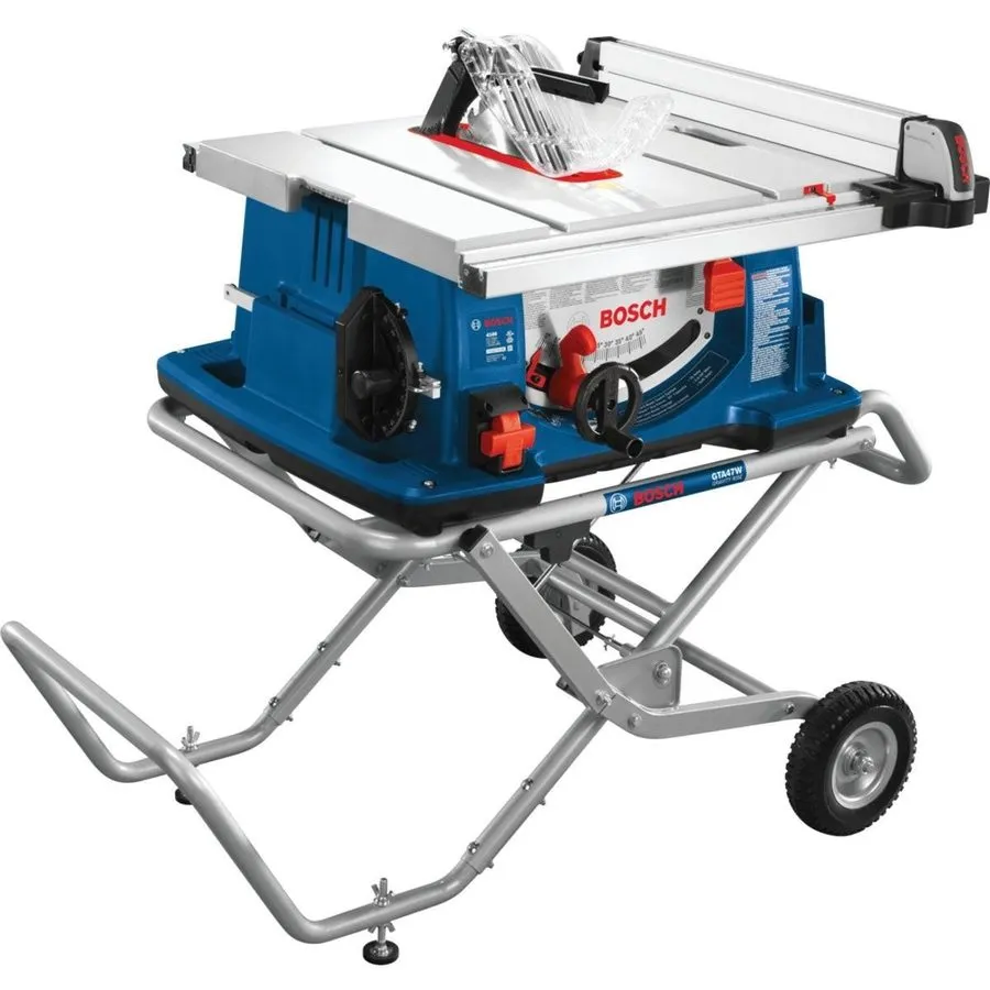 Оборудование ЧПУ 10-in 15-Amp Table Saw with Foldable Stand, 25-in Rip Capacity