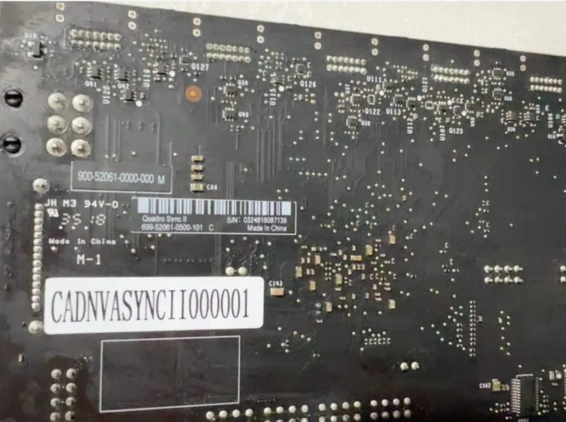 GPU-ускоритель NVIDIA Quadro Sync II Framelock Add-On 699-52061-0500-101 VCQPSYN — фото лота 4