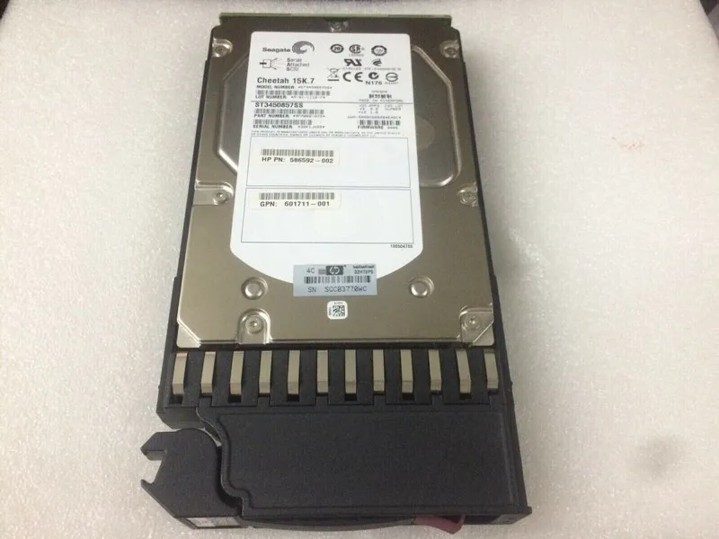 Жёсткий диск HP MSA2000 P2000 AP860A 601777-001 600GB SAS 15K 3.5" LFF Hard Driv