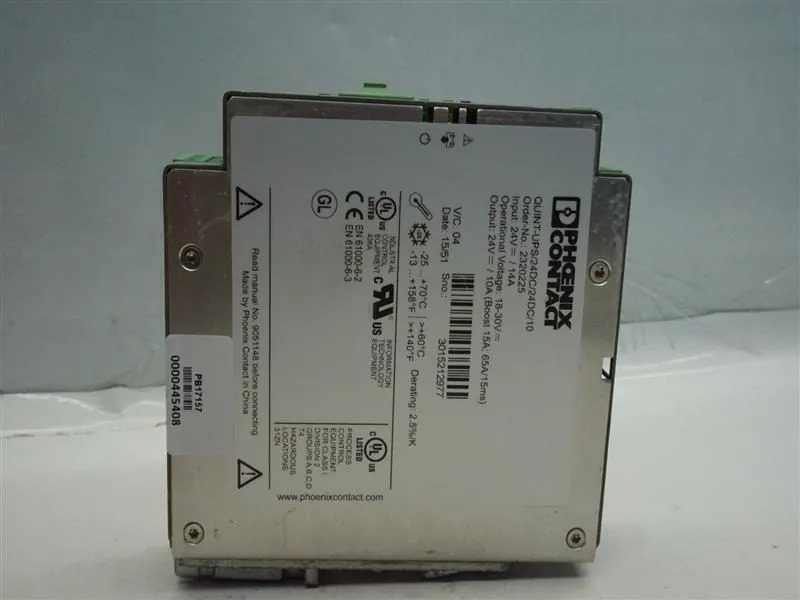 Блок питания Phoenix Contact 2320225 QUINT-UPS/24DC/24DC/10 Power Supply