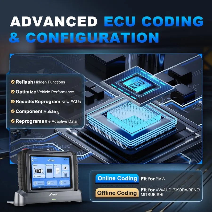 Диагностический сканер XTOOL IP919 MAX J2534 ECU Programmer Diagnostic Scan Key  — фото лота 2